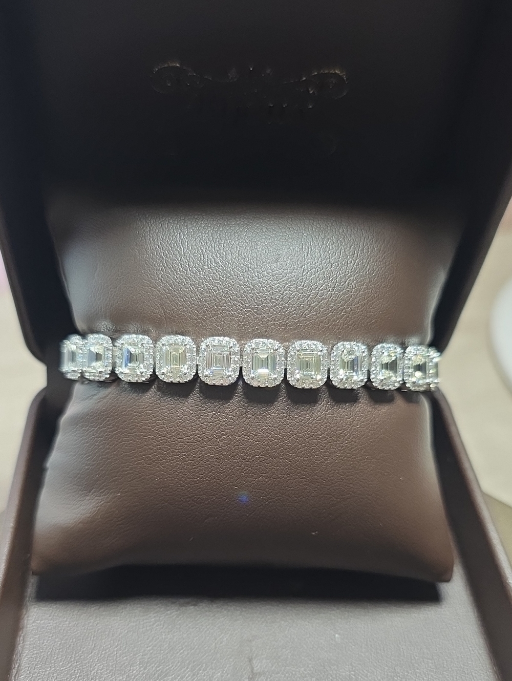 LaFonn Classic Emerald Diamond Bracelet New In Box
